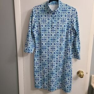 J. Mclaughlin Modern, Fashion, Stylish, Bright Color, Minimalist, Dress Size M